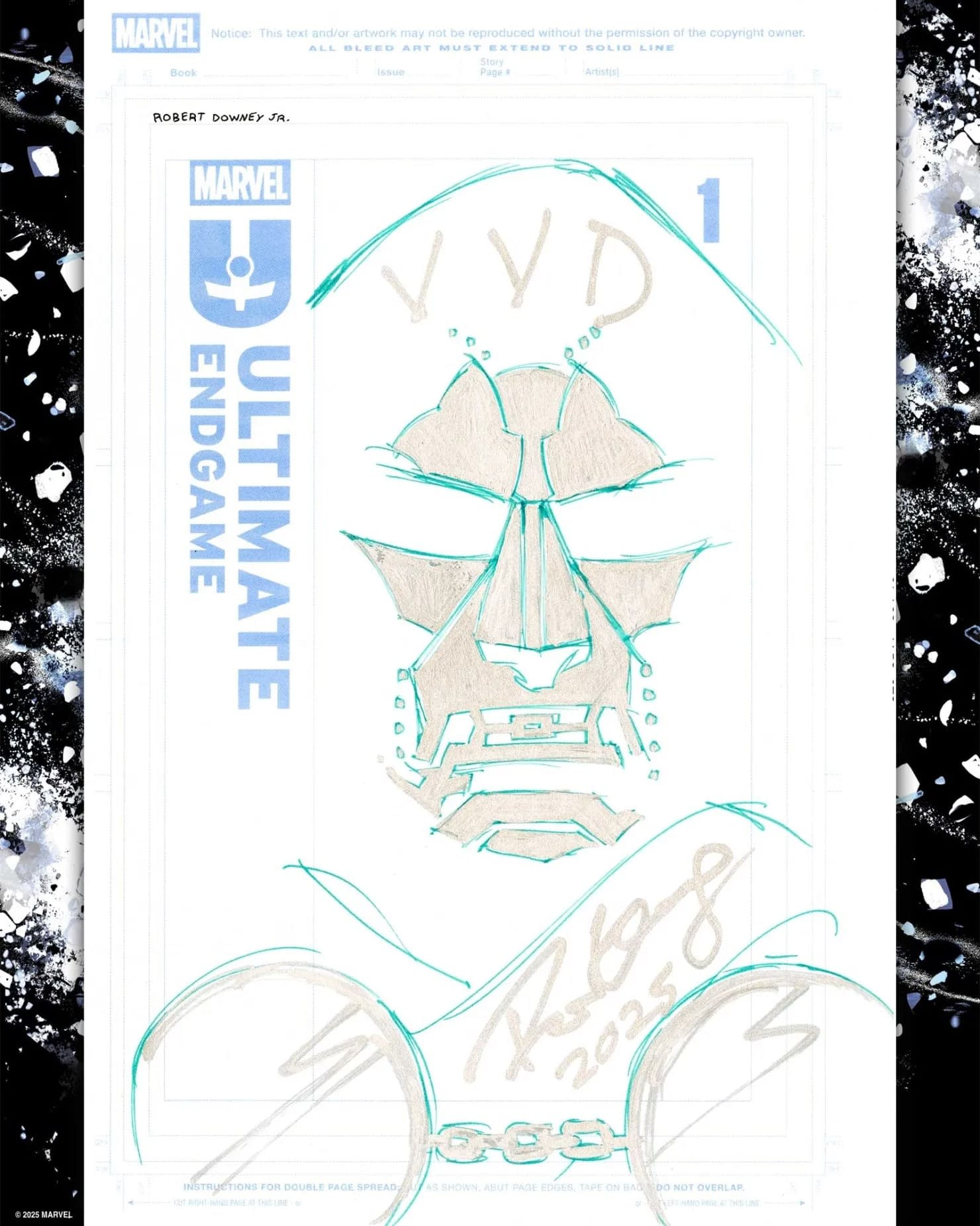 Robert Downey Jr's Iron Man & Doctor Doom Ultimate Endgame Blindbags