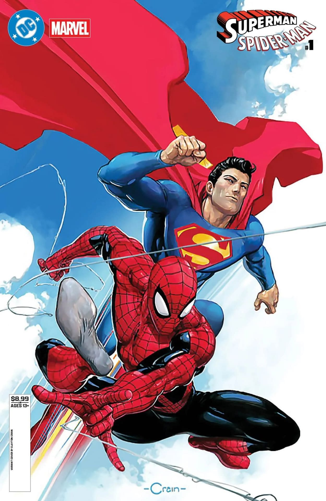 DC Go First With Superman/Spider-Man By Mark Waid and Jorge Jiménez