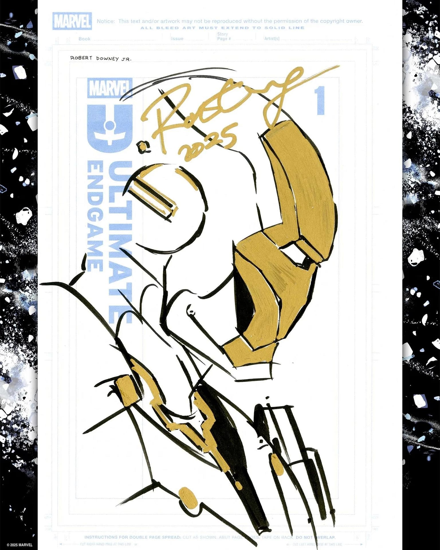 Robert Downey Jr's Iron Man & Doctor Doom Ultimate Endgame Blindbags