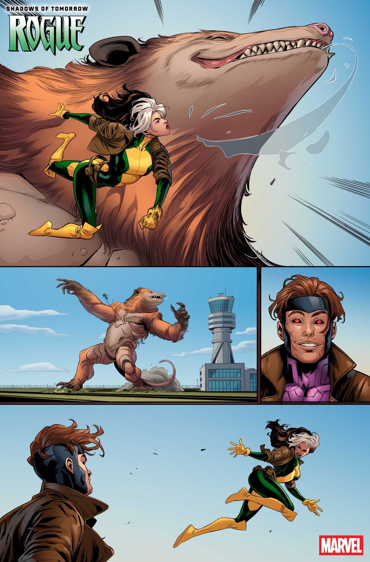 First Look At Rogue #1 by Erica Schultz and Luigi Zagaria