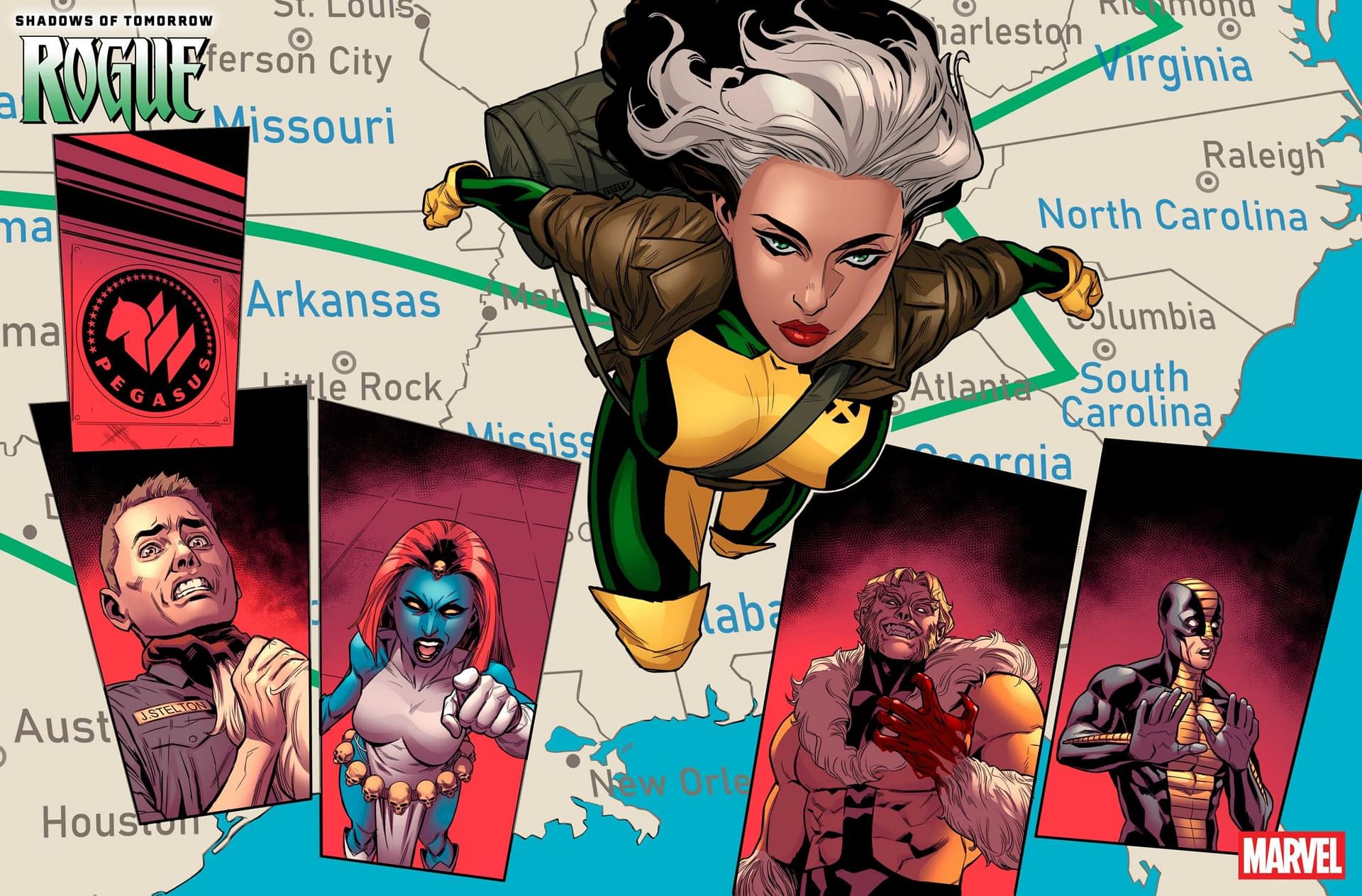 First Look At Rogue #1 by Erica Schultz and Luigi Zagaria