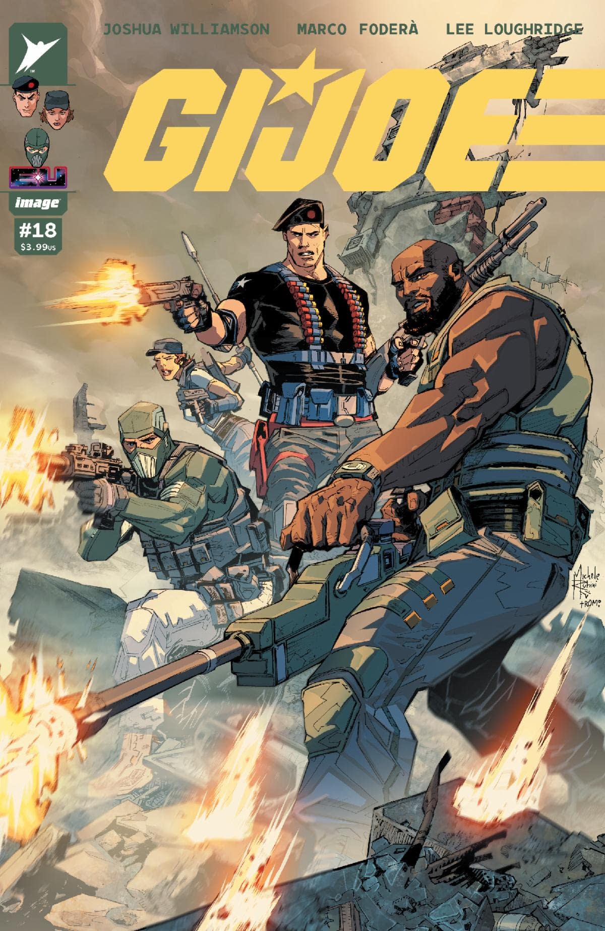 A First Look At The First Appearance Of Roadblock In GI Joe #18 in 2026