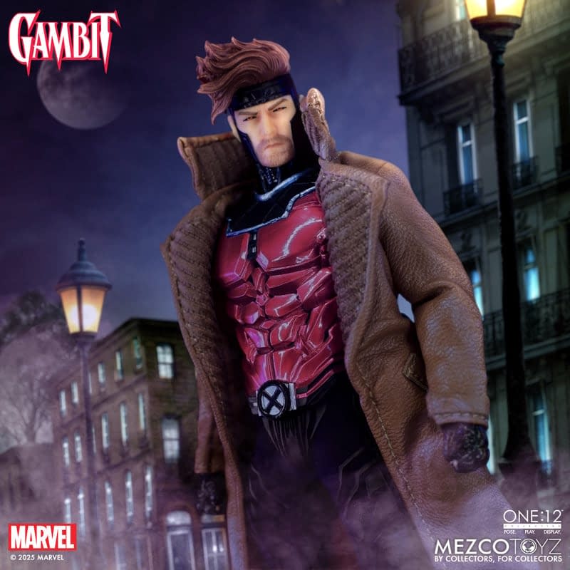 Mezco Toyz Reissues One:12 Collective Marvel Comics Gambit Figure