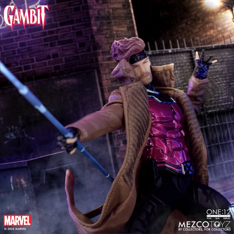 Mezco Toyz Reissues One:12 Collective Marvel Comics Gambit Figure