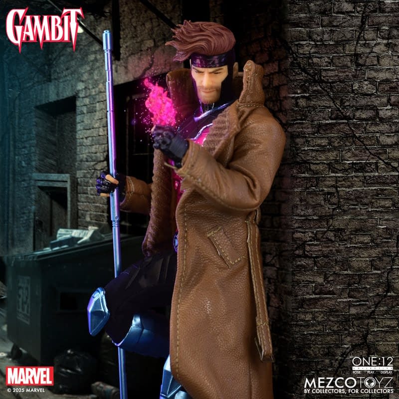 Mezco Toyz Reissues One:12 Collective Marvel Comics Gambit Figure