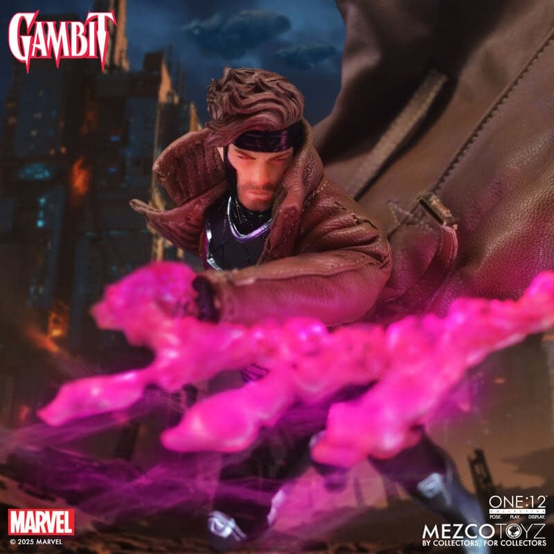 Mezco Toyz Reissues One:12 Collective Marvel Comics Gambit Figure