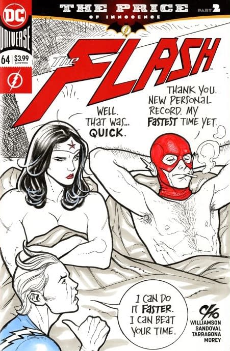 Frank Cho Outrage With Rogue, Wonder Woman, Black Cat And Poison Ivy