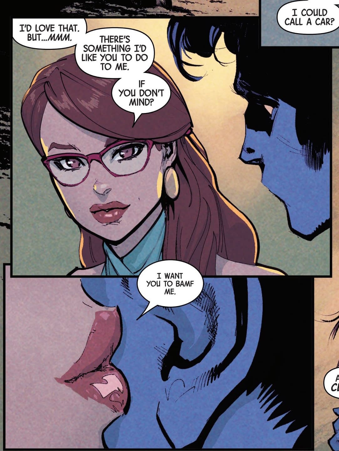 The Seduction Of Nightcrawler In Uncanny X-Men #22 (Spoilers)