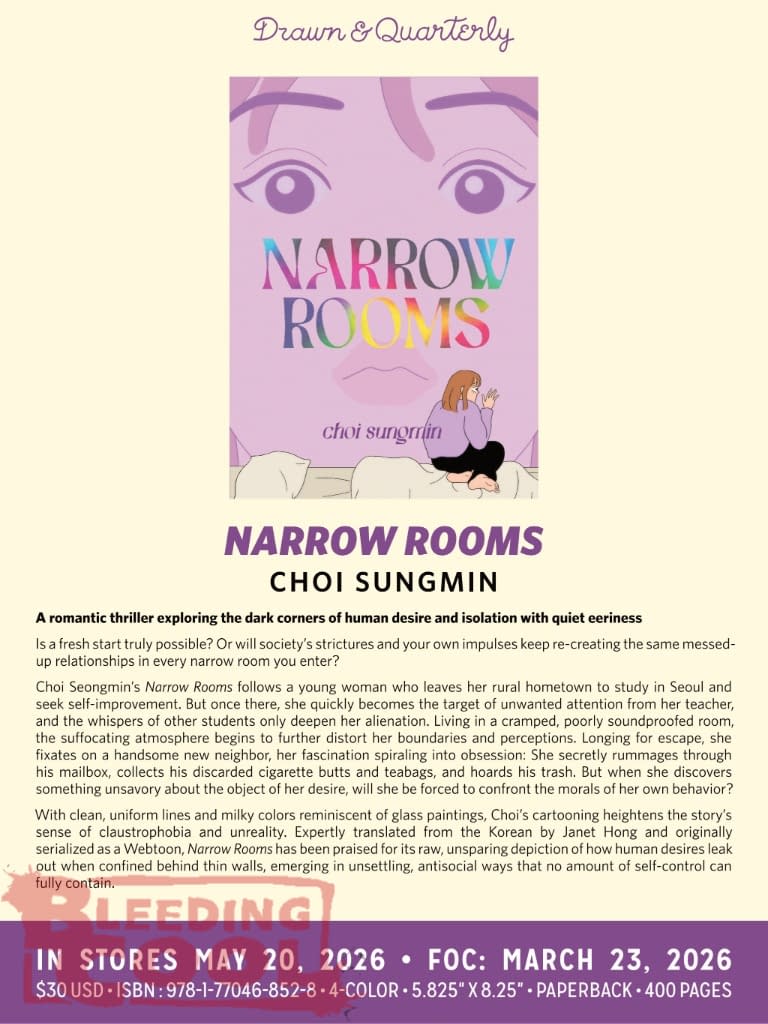 Drawn & Quarterly April 2026 Solicits and Solicitations