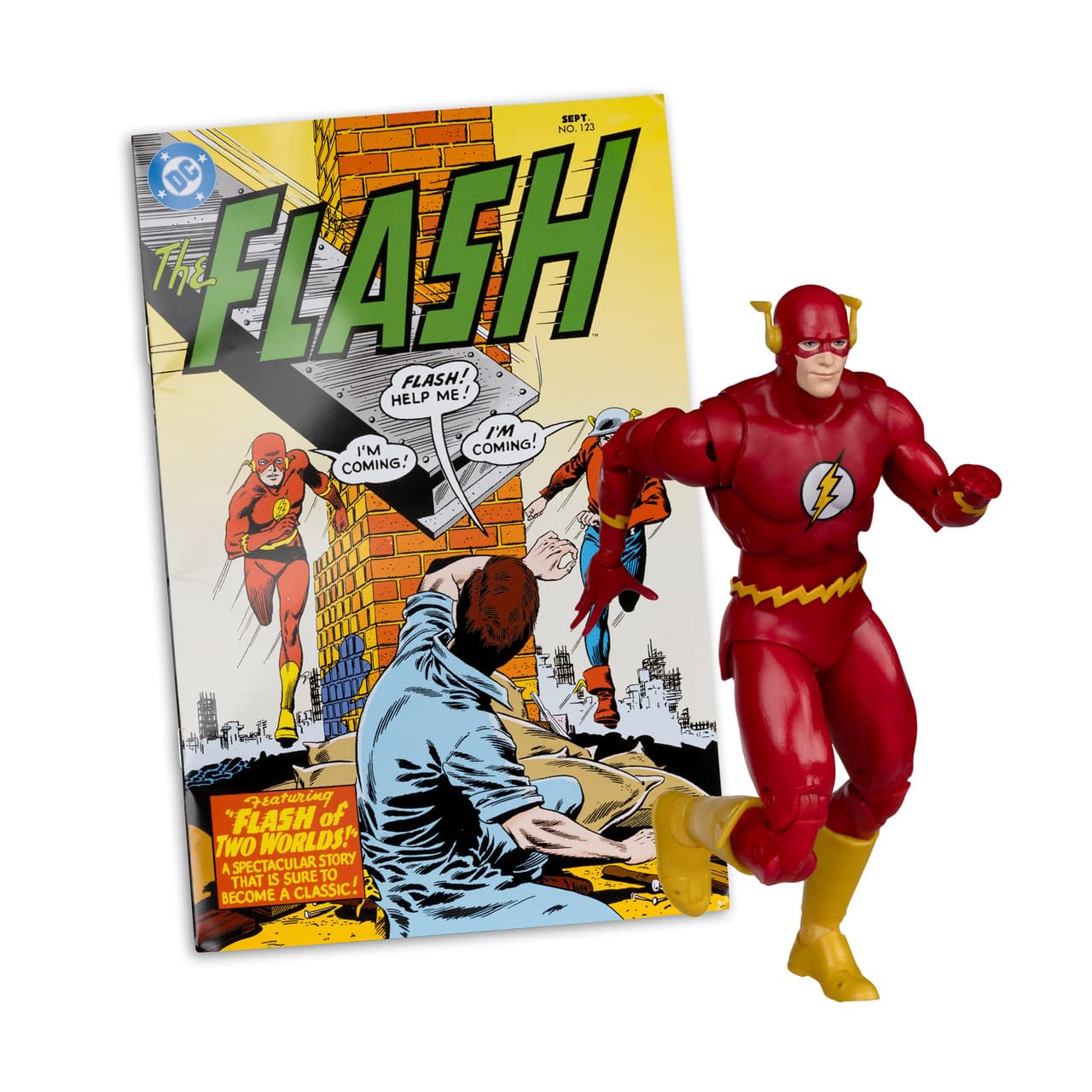 Race Into Action with McFarlane Toys New DC Comics Flash Figure