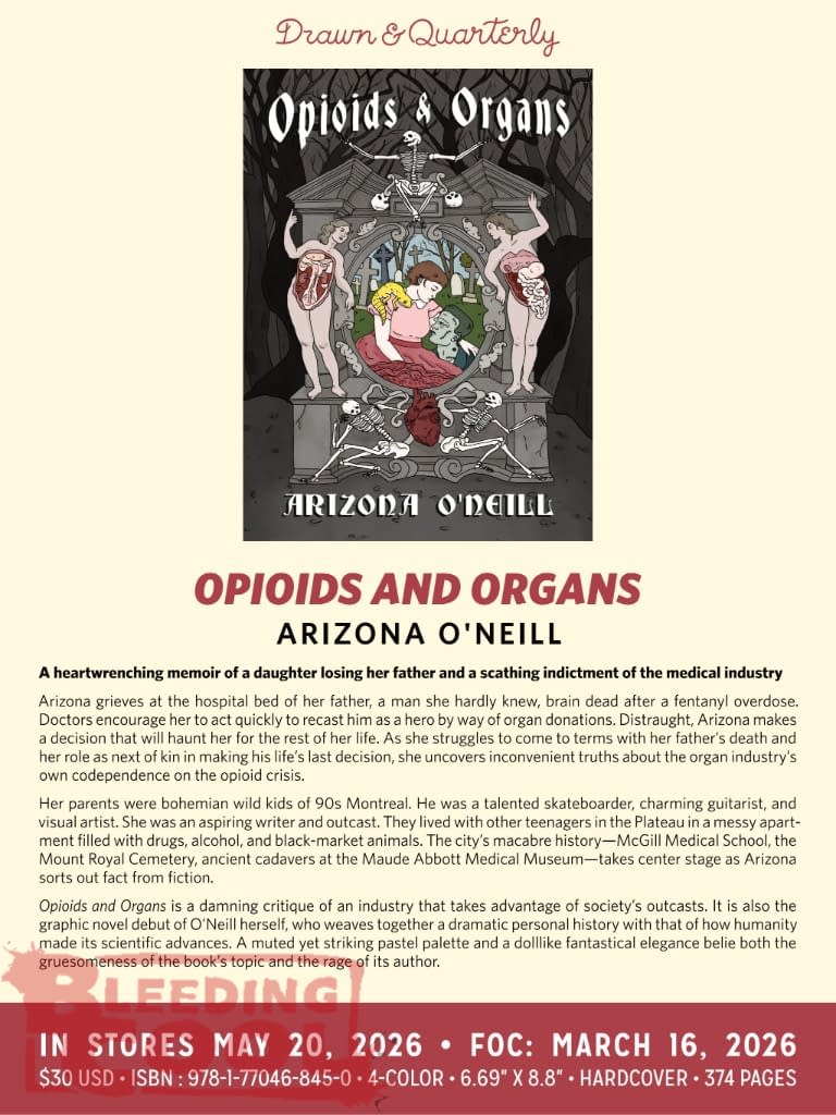 Drawn & Quarterly April 2026 Solicits and Solicitations