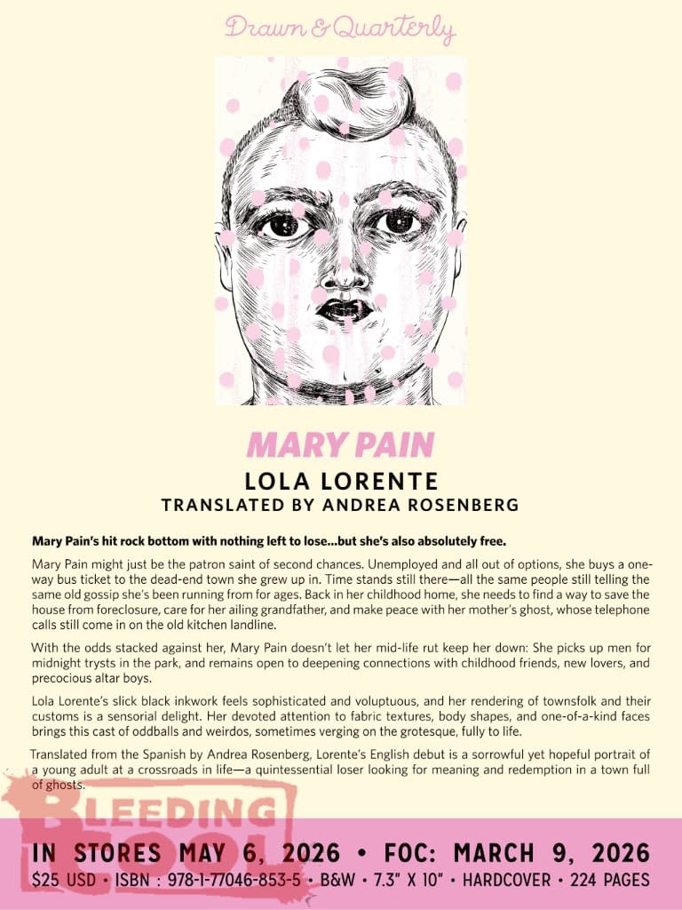 Drawn & Quarterly April 2026 Solicits and Solicitations