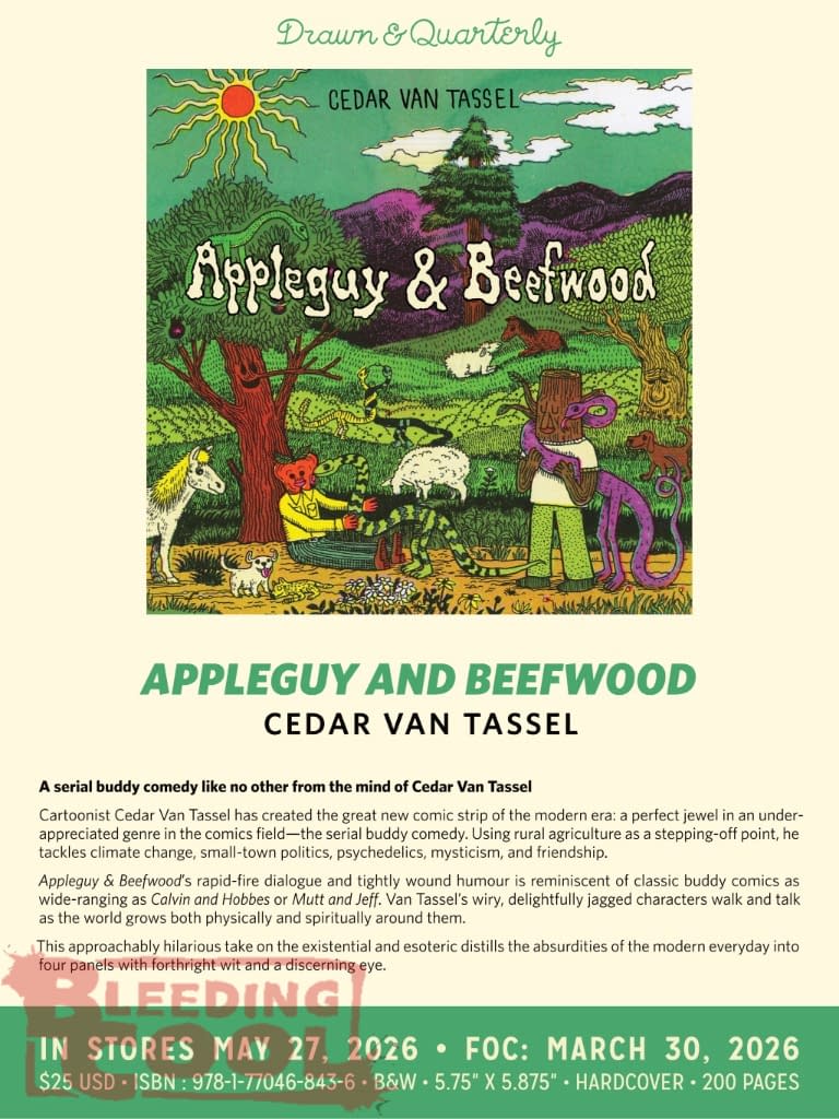 Drawn & Quarterly April 2026 Solicits and Solicitations