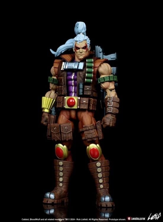 LooseCollector Unveils Rob Liefeld's Bloodstrike Cabbot Stone Figure