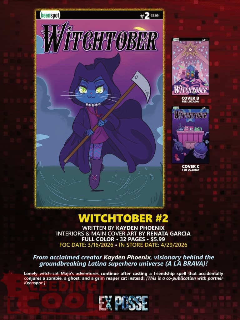 Keenspot Comics April 2026 Solicits and Solicitations