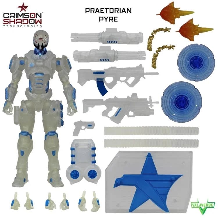 New Action Force Crimson Shadow Glowing Praetorian Pyre Revealed