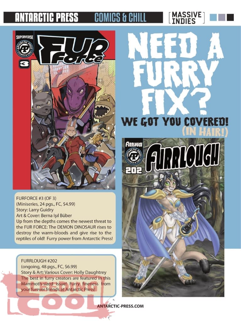 Antarctic Press April 2026 Solicits and Solicitations