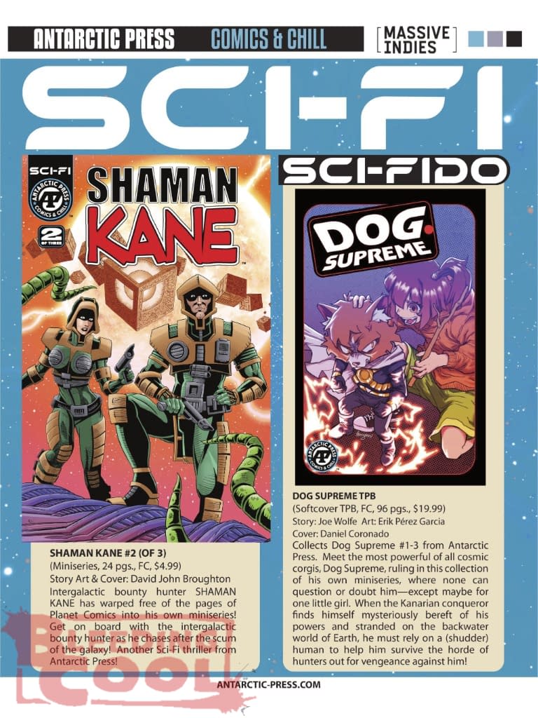 Antarctic Press April 2026 Solicits and Solicitations