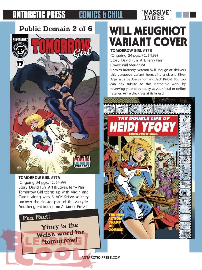 Antarctic Press April 2026 Solicits and Solicitations