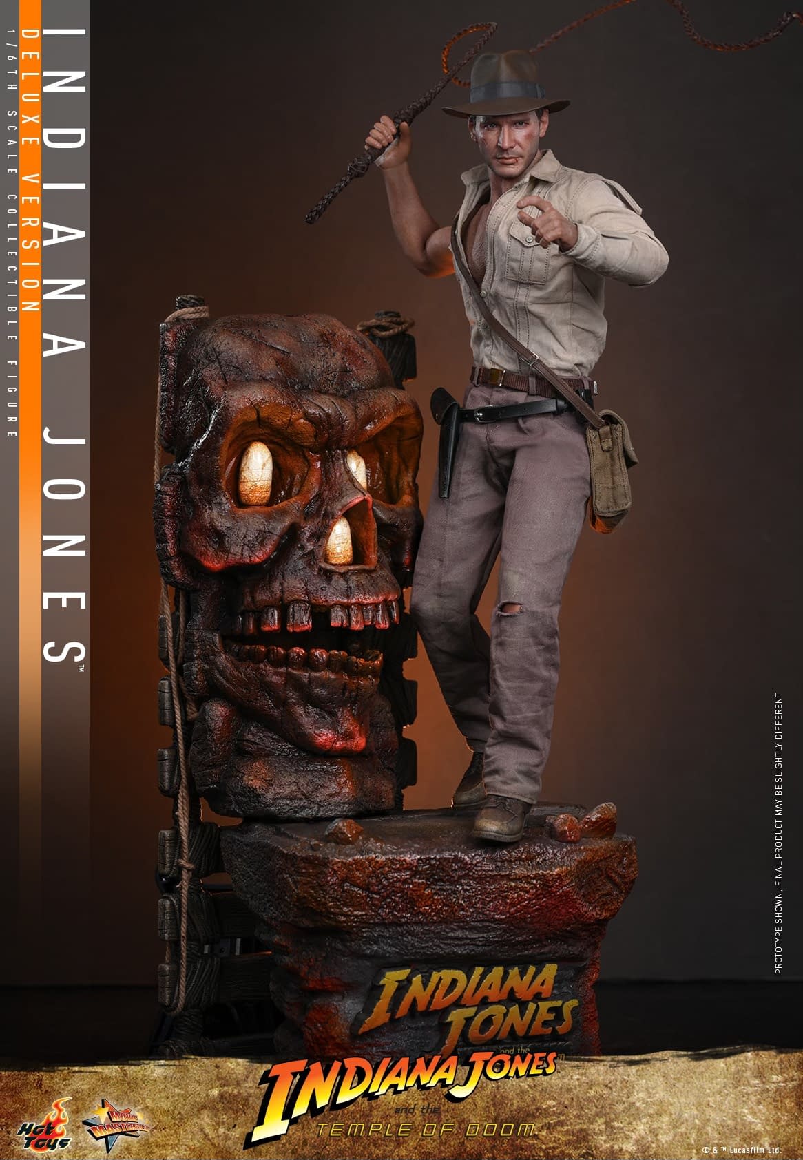 Indiana Jones Goes Deluxe with New Temple of Doom 1/6 Figure