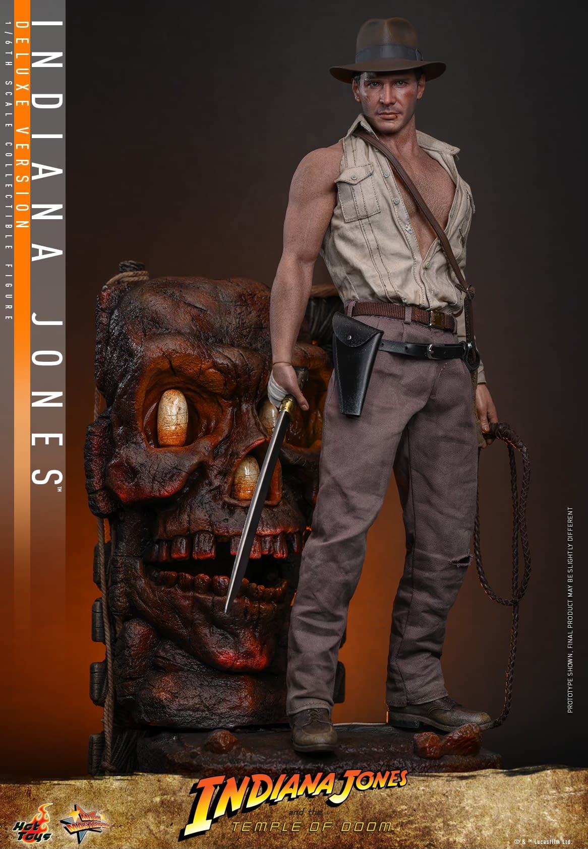 Indiana Jones Goes Deluxe with New Temple of Doom 1/6 Figure