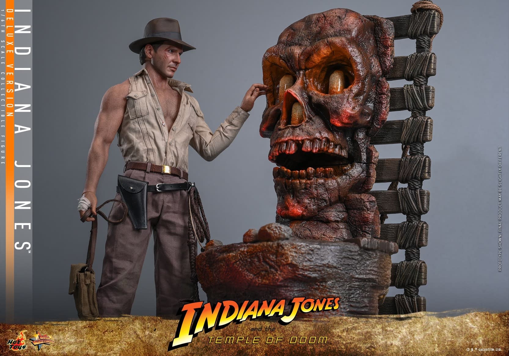 Indiana Jones Goes Deluxe with New Temple of Doom 1/6 Figure