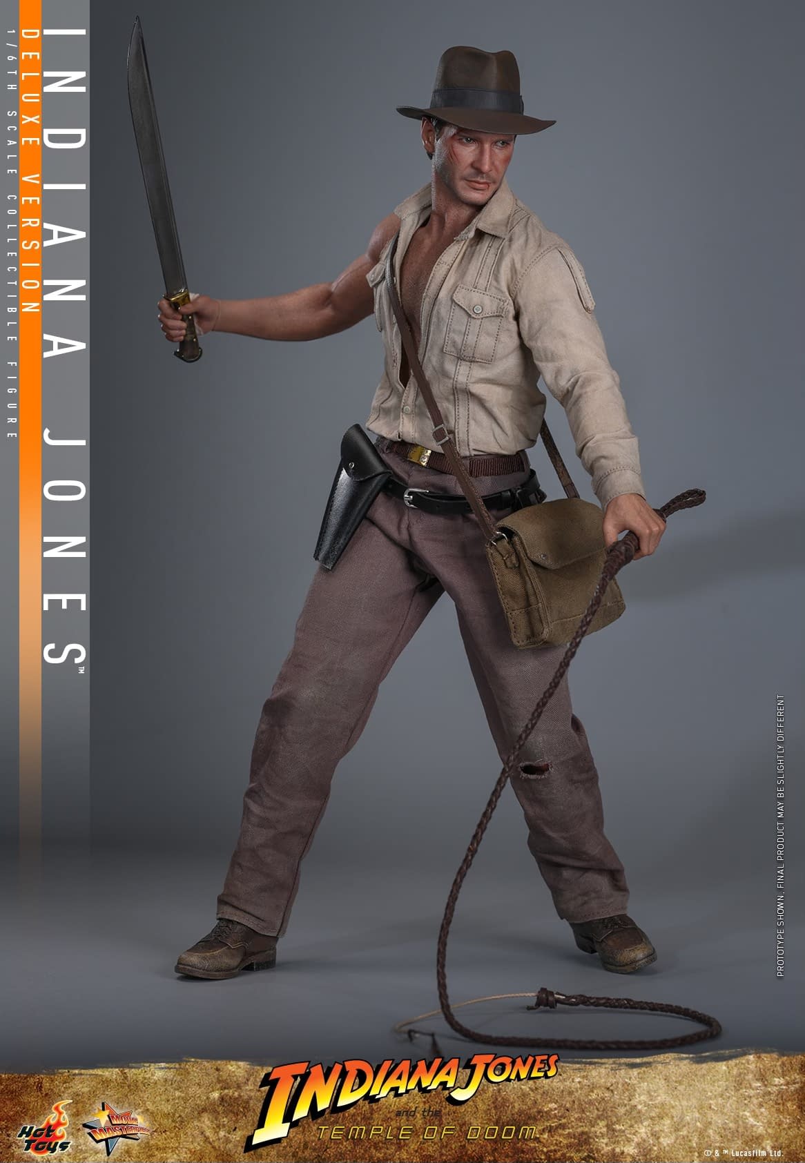 Indiana Jones Goes Deluxe with New Temple of Doom 1/6 Figure
