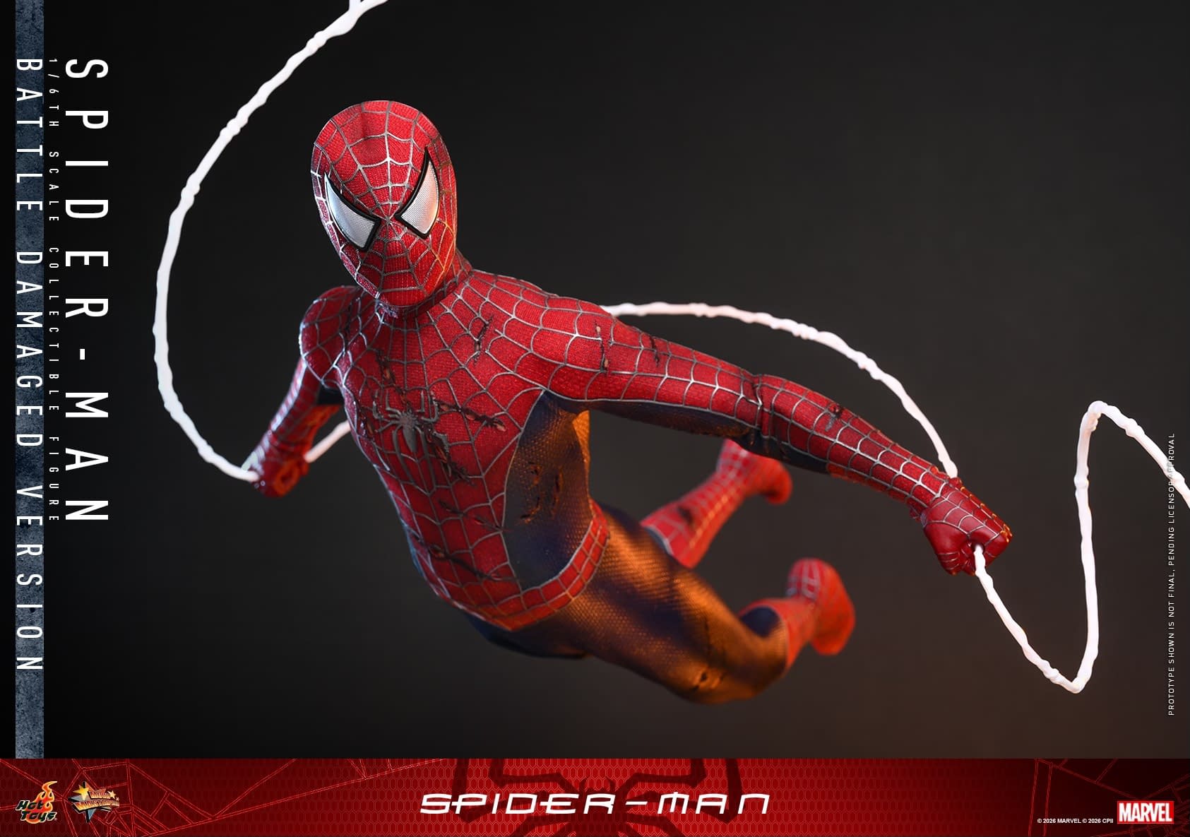 New Spider-Man (Battle Damaged Version) Hot Toys 1/6 Figure Revealed