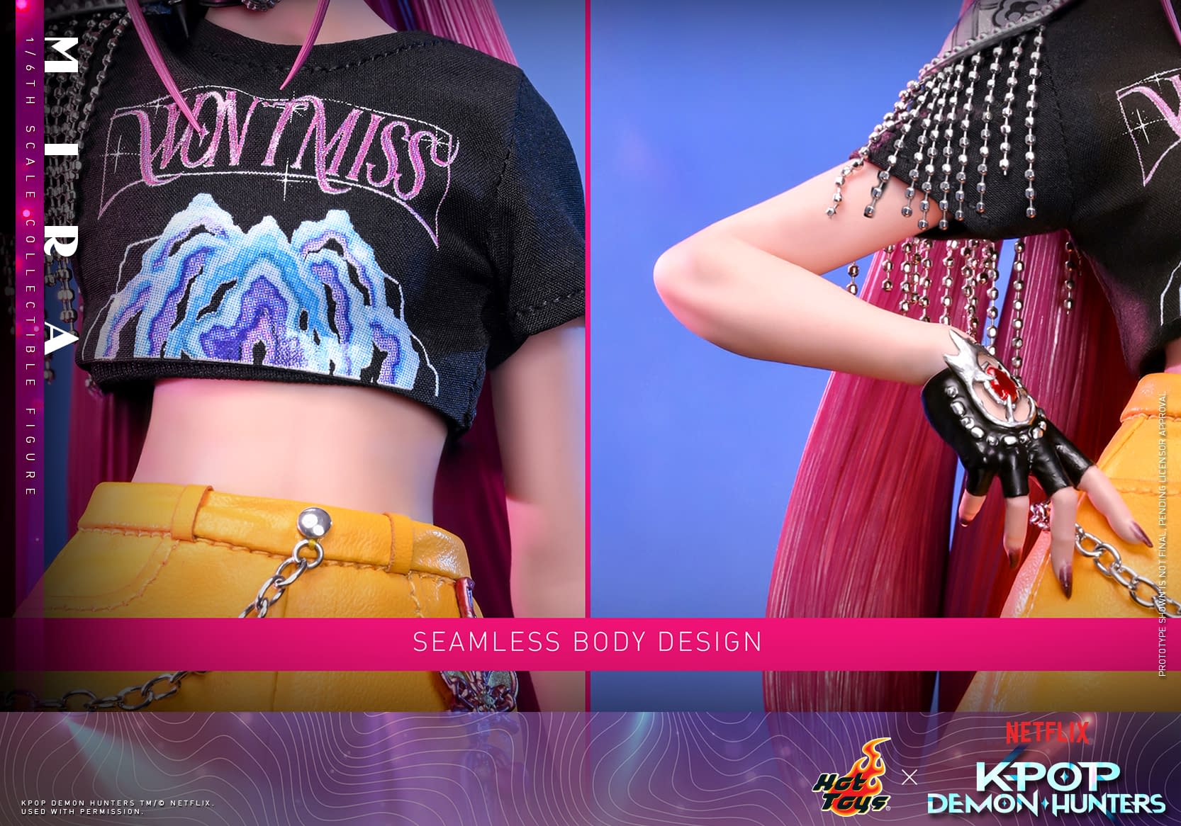 KPop Demon Hunters Mira 1/6 Scale Coming Soon from Hot Toys