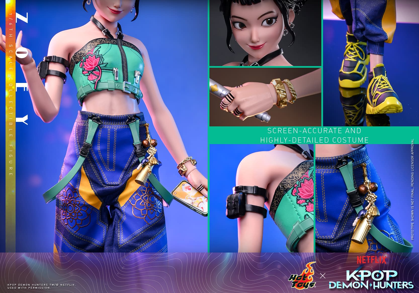 Save the Honmoon with Hot Toys 1/6 KPop Demon Hunters Zoey