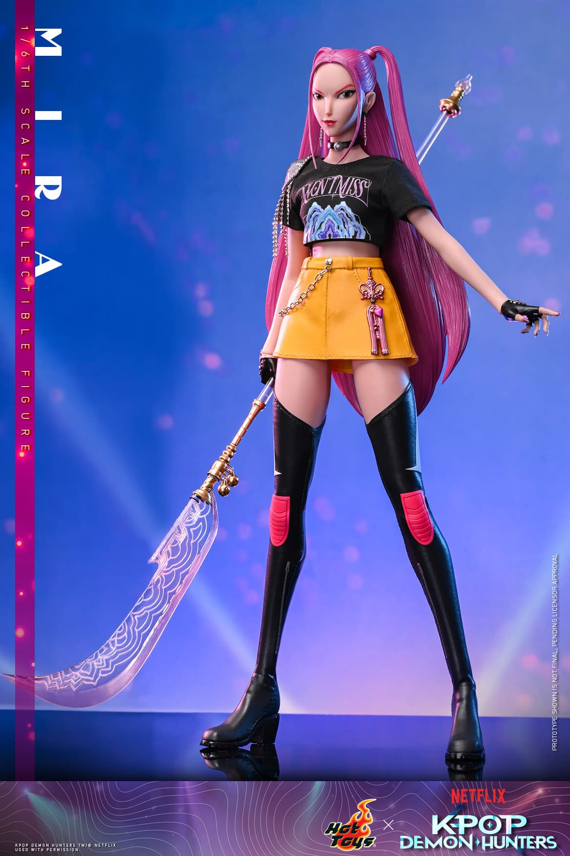 KPop Demon Hunters Mira 1/6 Scale Coming Soon from Hot Toys