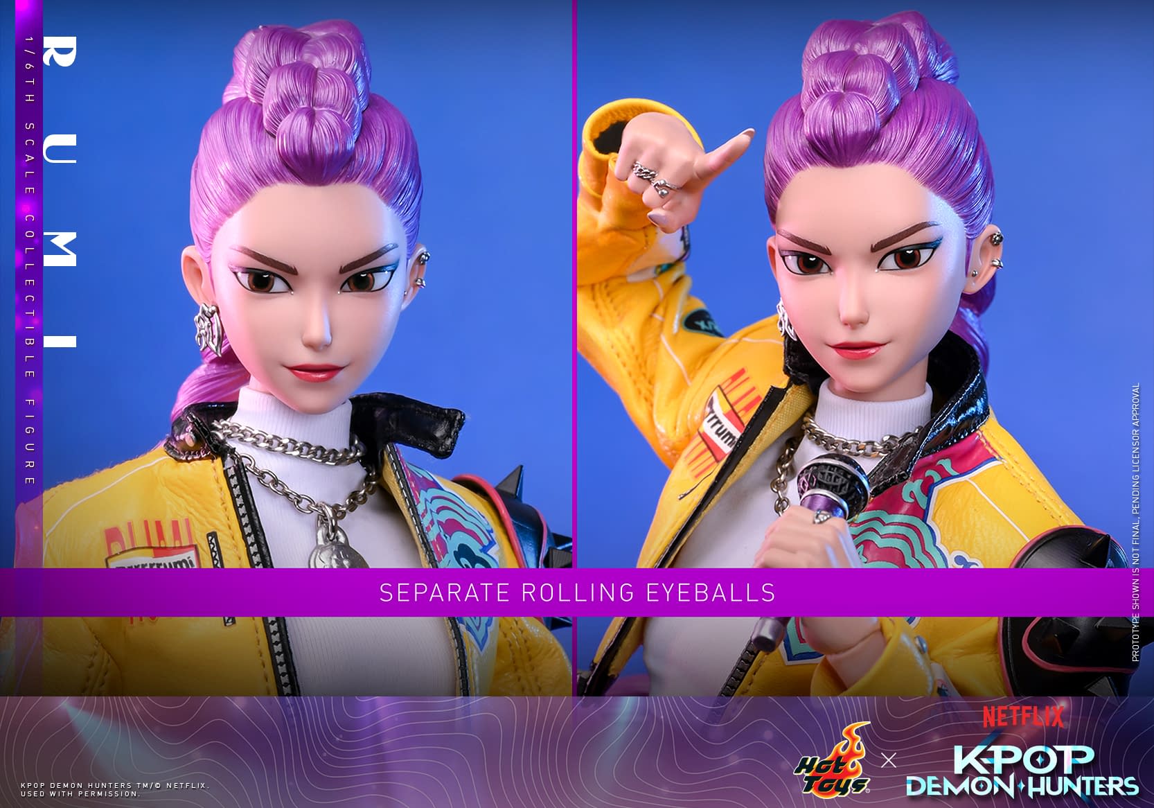 Hot Toys Announces 1/6 Scale Rumi KPop Demon Hunters Figure