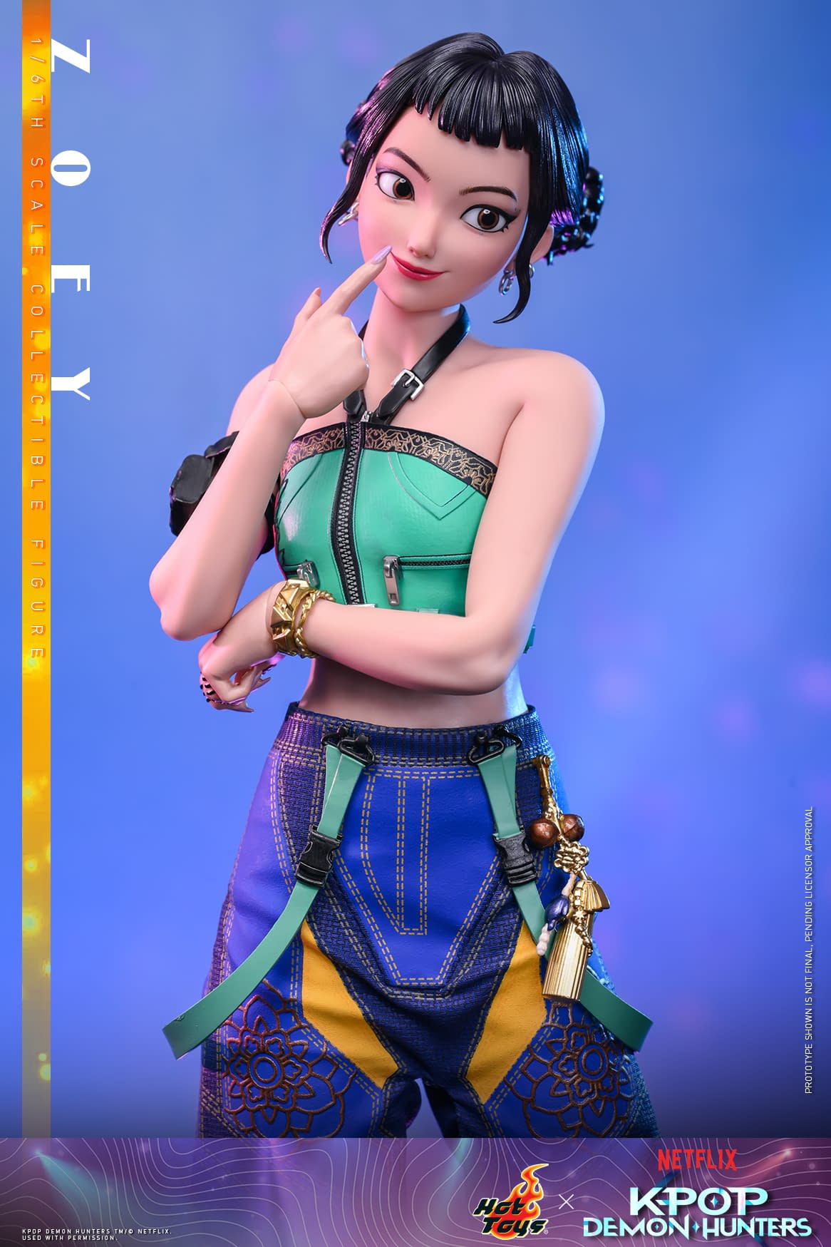 Save the Honmoon with Hot Toys 1/6 KPop Demon Hunters Zoey
