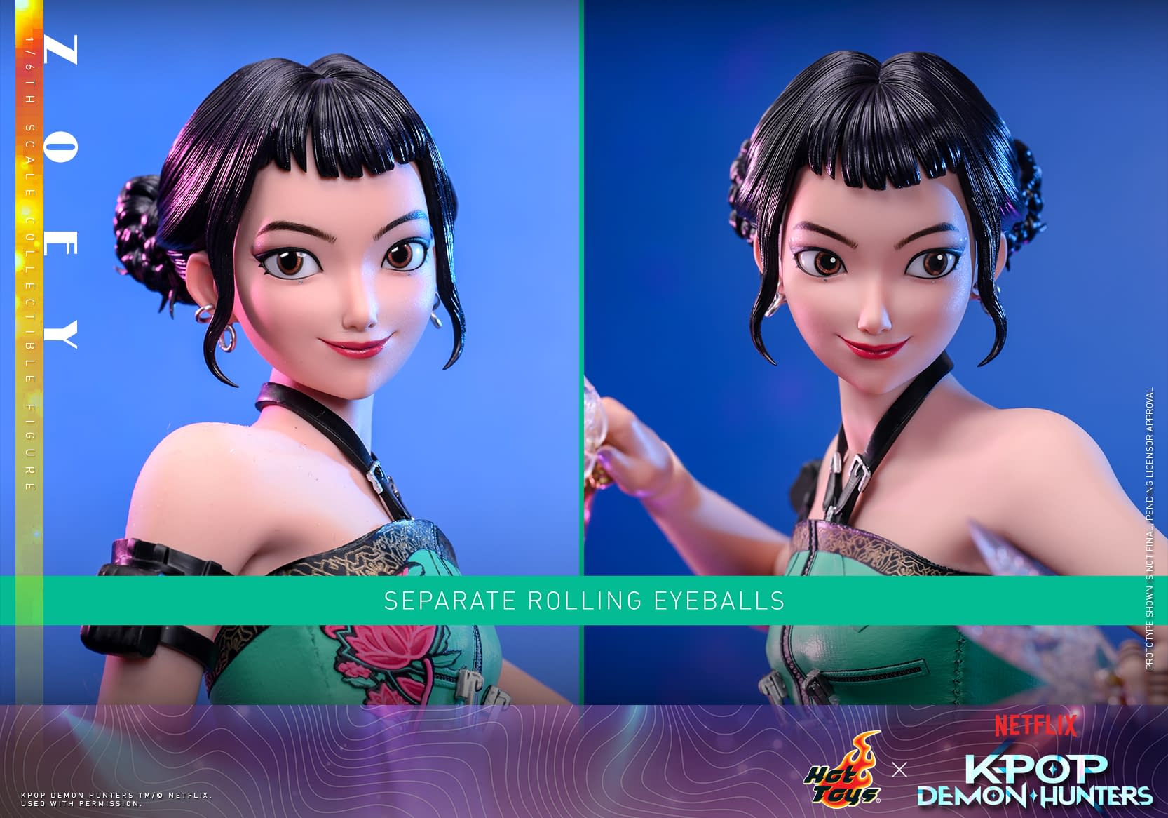 Save the Honmoon with Hot Toys 1/6 KPop Demon Hunters Zoey