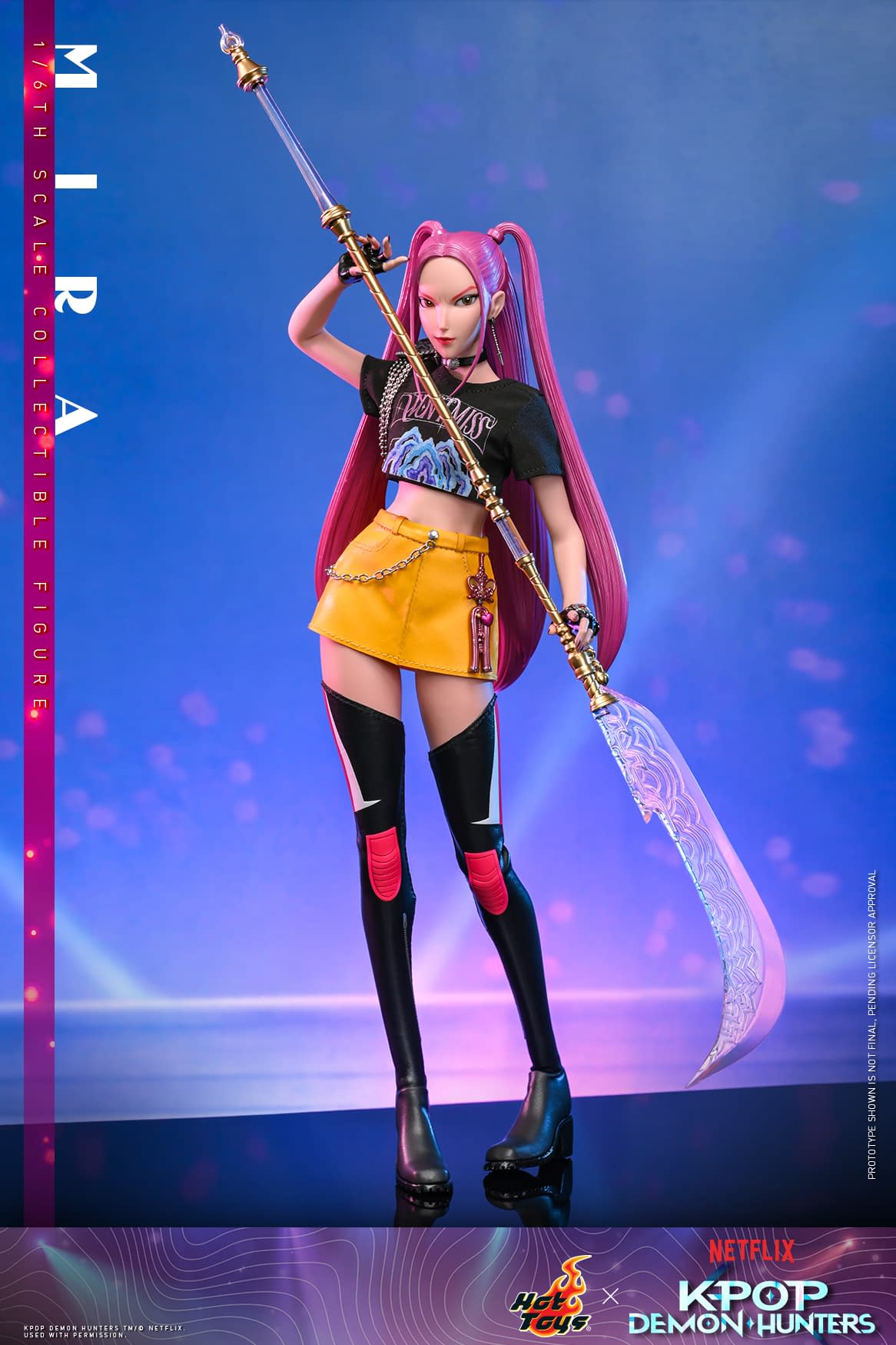 KPop Demon Hunters Mira 1/6 Scale Coming Soon from Hot Toys