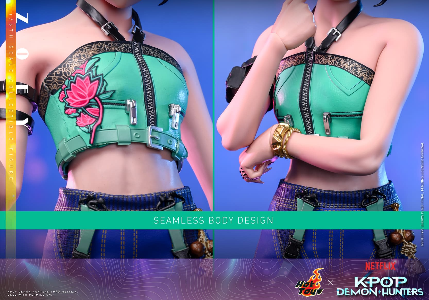 Save the Honmoon with Hot Toys 1/6 KPop Demon Hunters Zoey