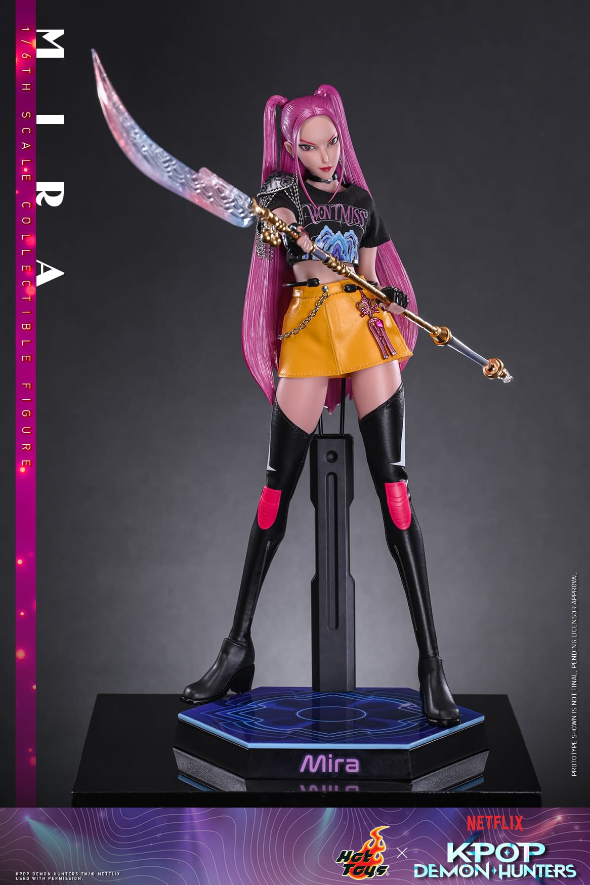 KPop Demon Hunters Mira 1/6 Scale Coming Soon from Hot Toys
