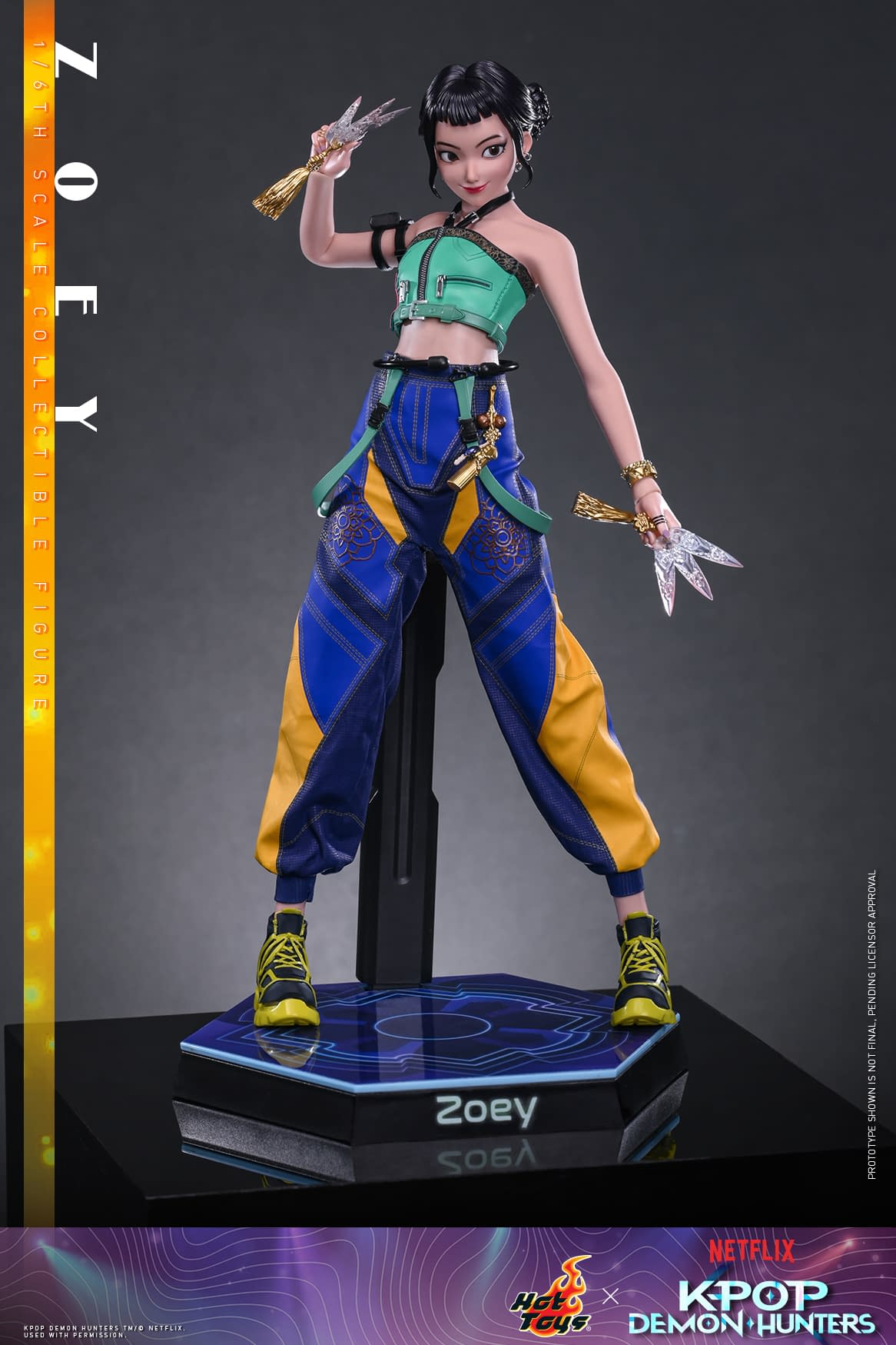 Save the Honmoon with Hot Toys 1/6 KPop Demon Hunters Zoey