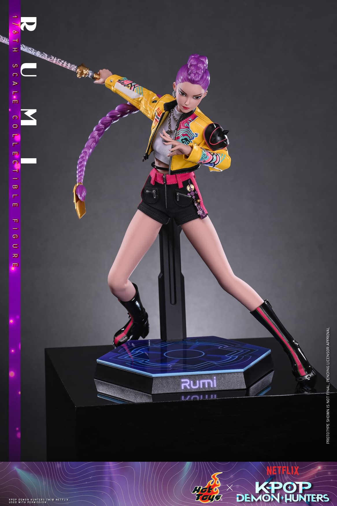 Hot Toys Announces 1/6 Scale Rumi KPop Demon Hunters Figure