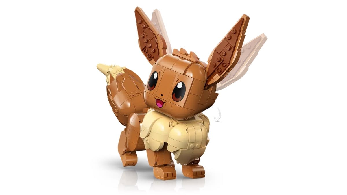 Eevee Comes to LEGO for Their New Pokémon Brick Collection
