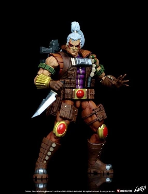 LooseCollector Unveils Rob Liefeld's Bloodstrike Cabbot Stone Figure
