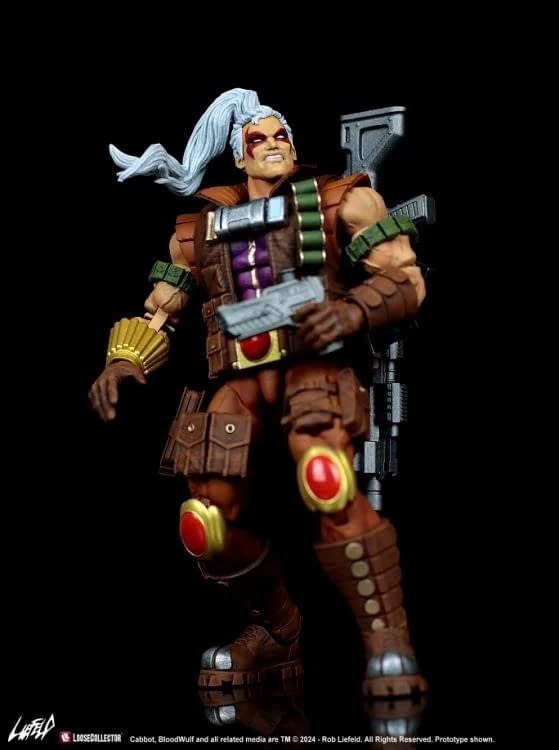 LooseCollector Unveils Rob Liefeld's Bloodstrike Cabbot Stone Figure