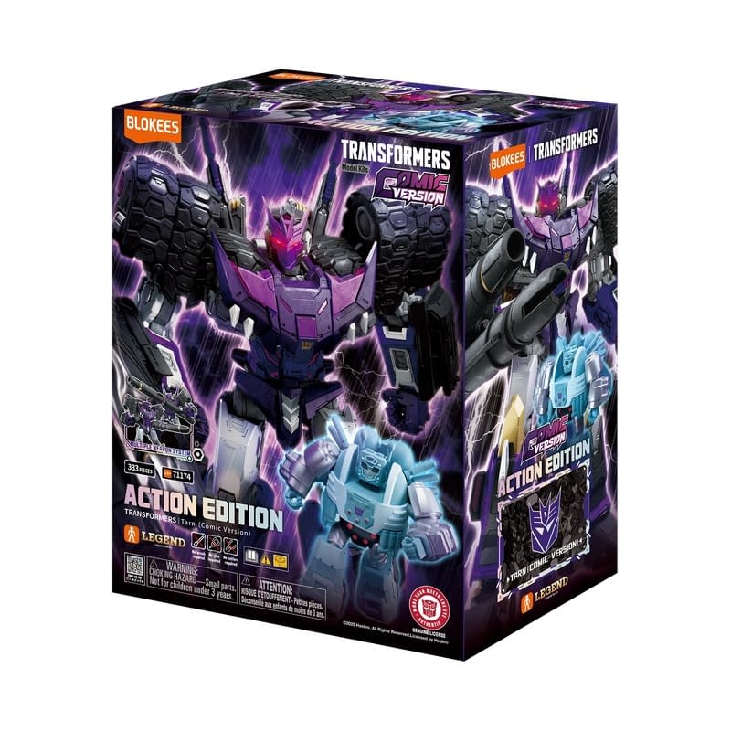 Blokees Unveils Transformers Action Edition 05 Tarn (Comic Version)