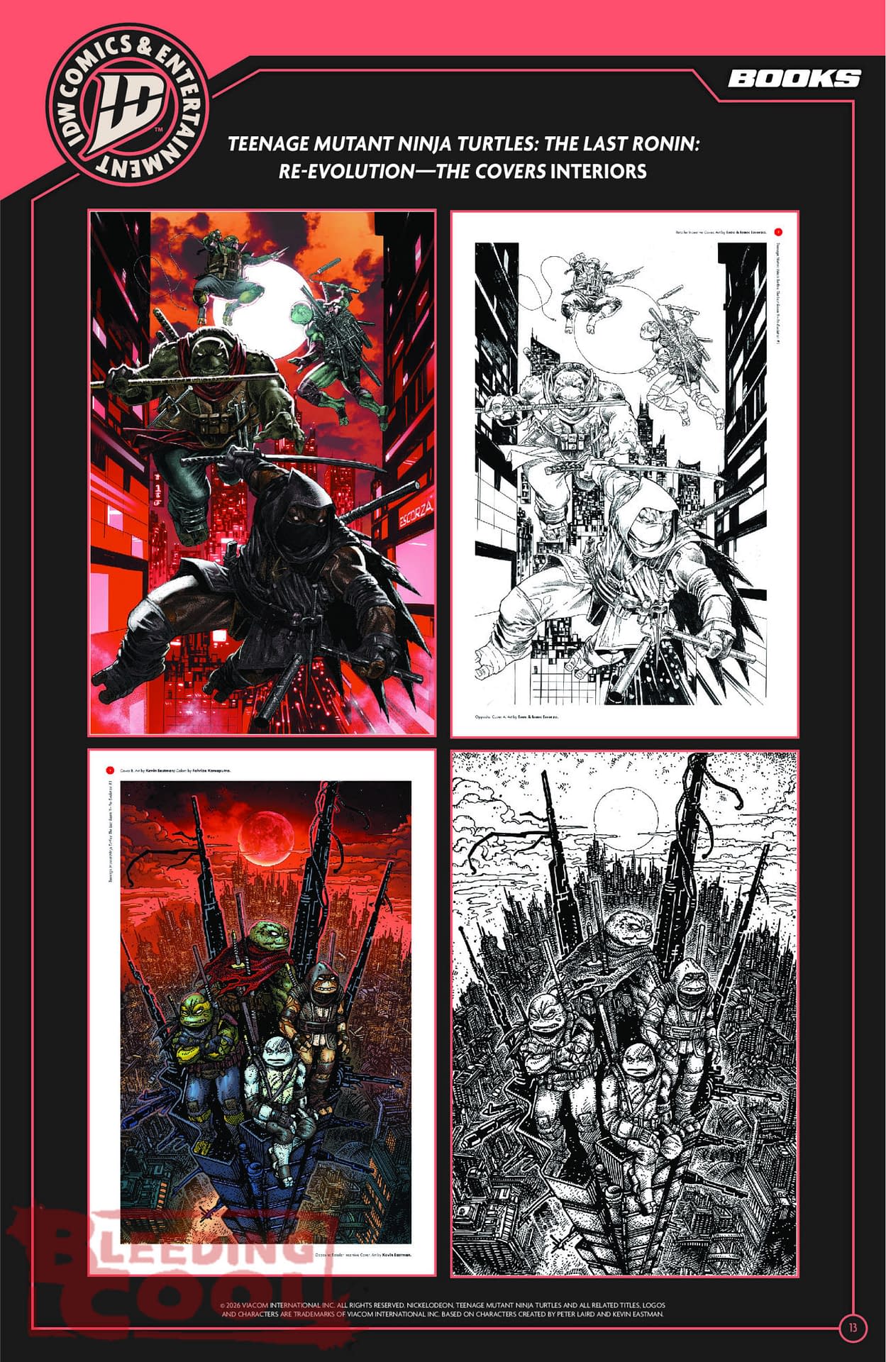 IDW April 2026 Full Solicits