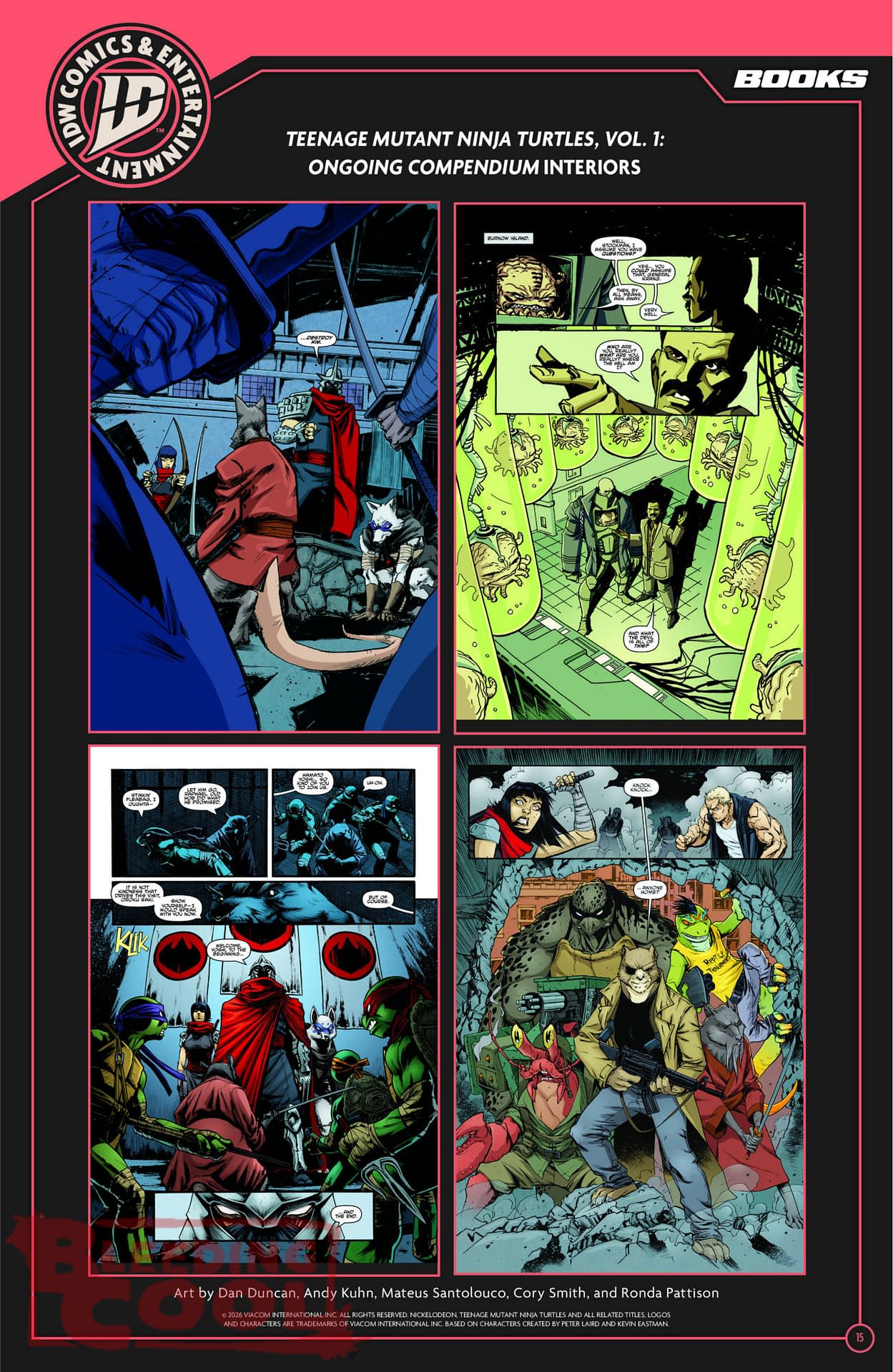 IDW April 2026 Full Solicits