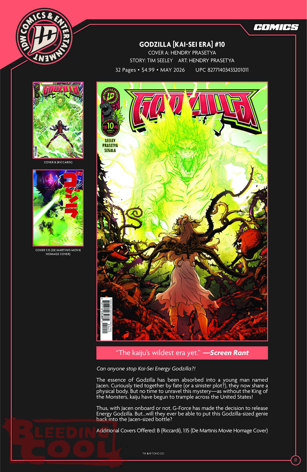 IDW April 2026 Full Solicits