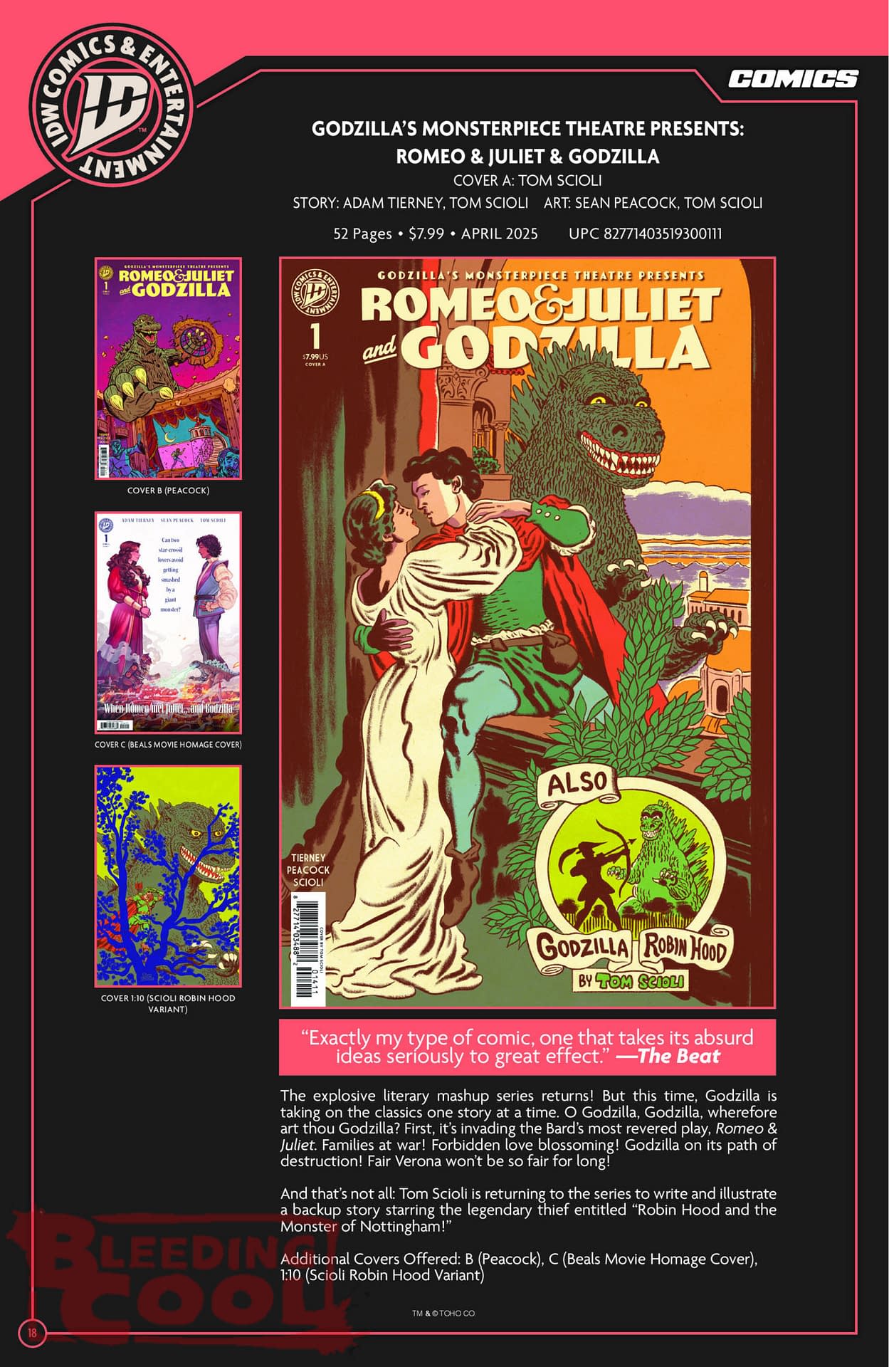 IDW April 2026 Full Solicits