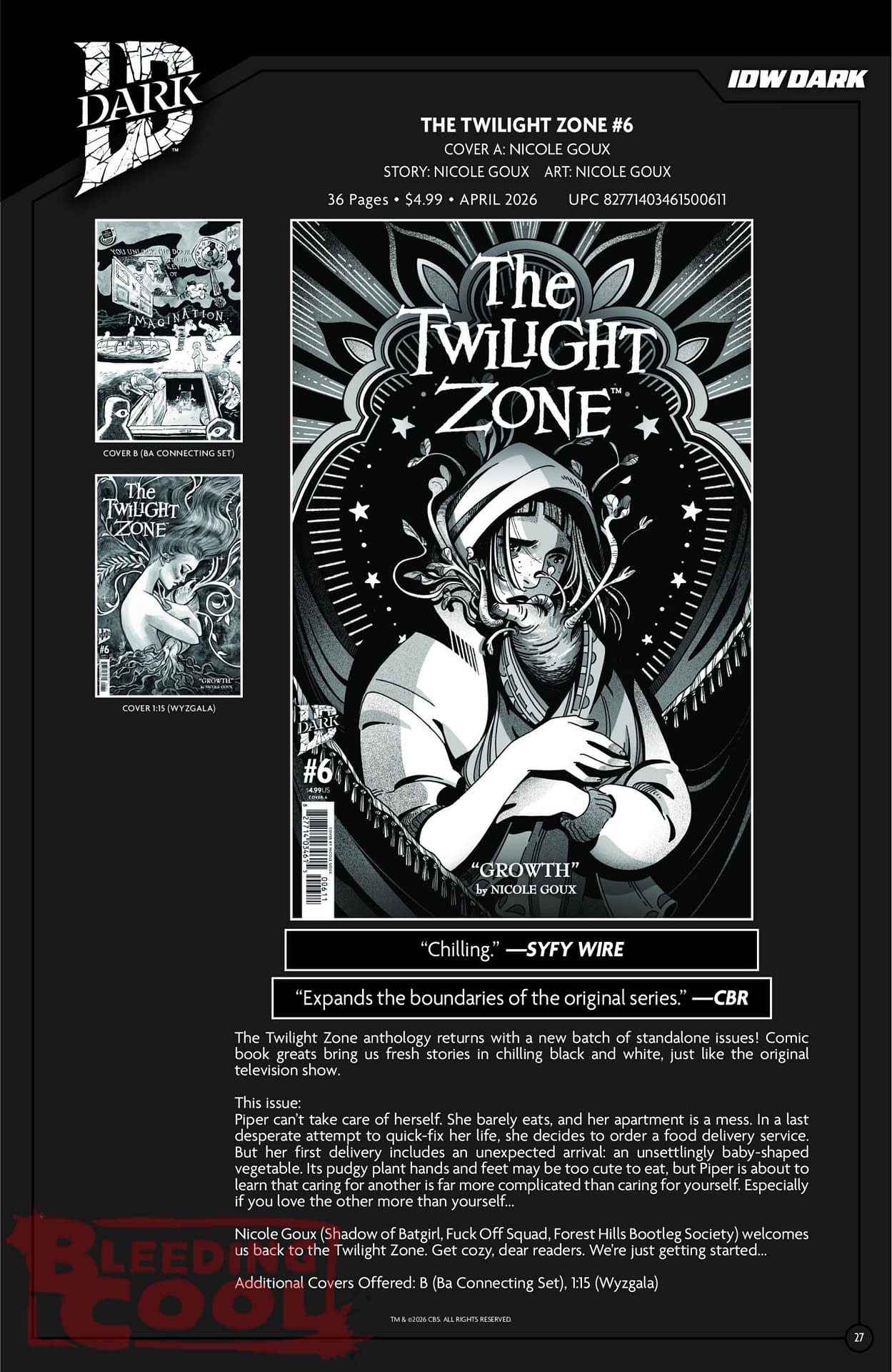 IDW April 2026 Full Solicits