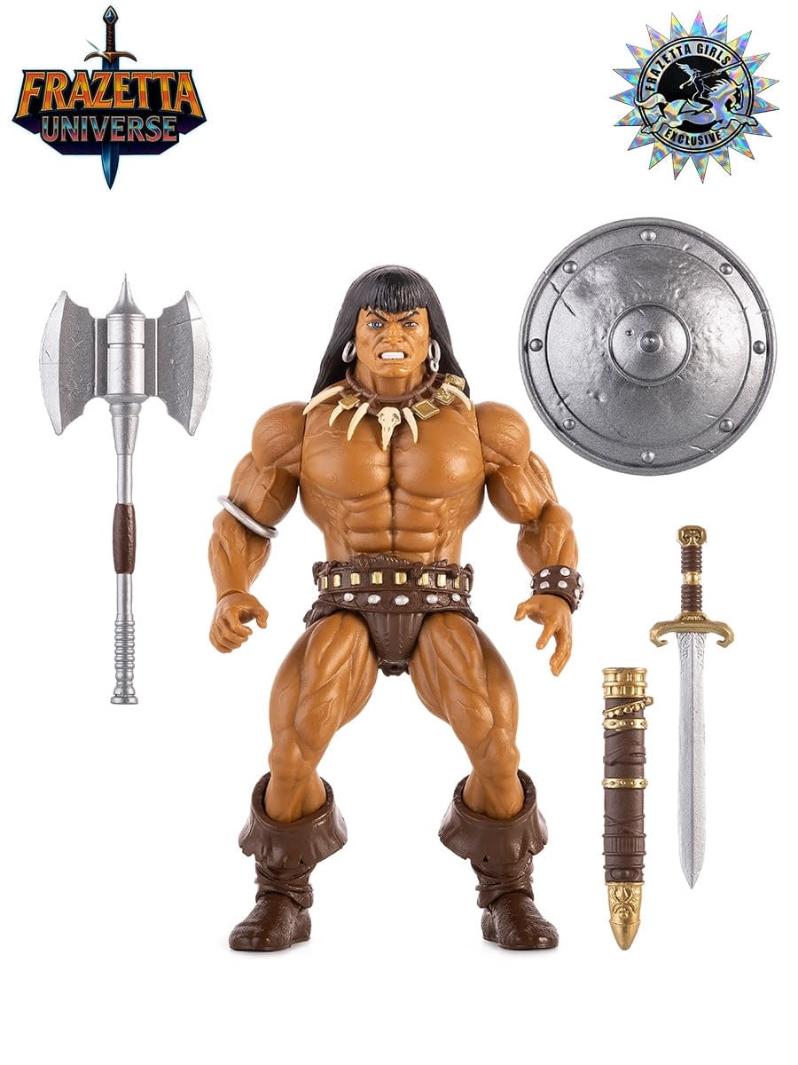 Frazetta Girls Unveils New Conan the Barbarian Retro 5.5