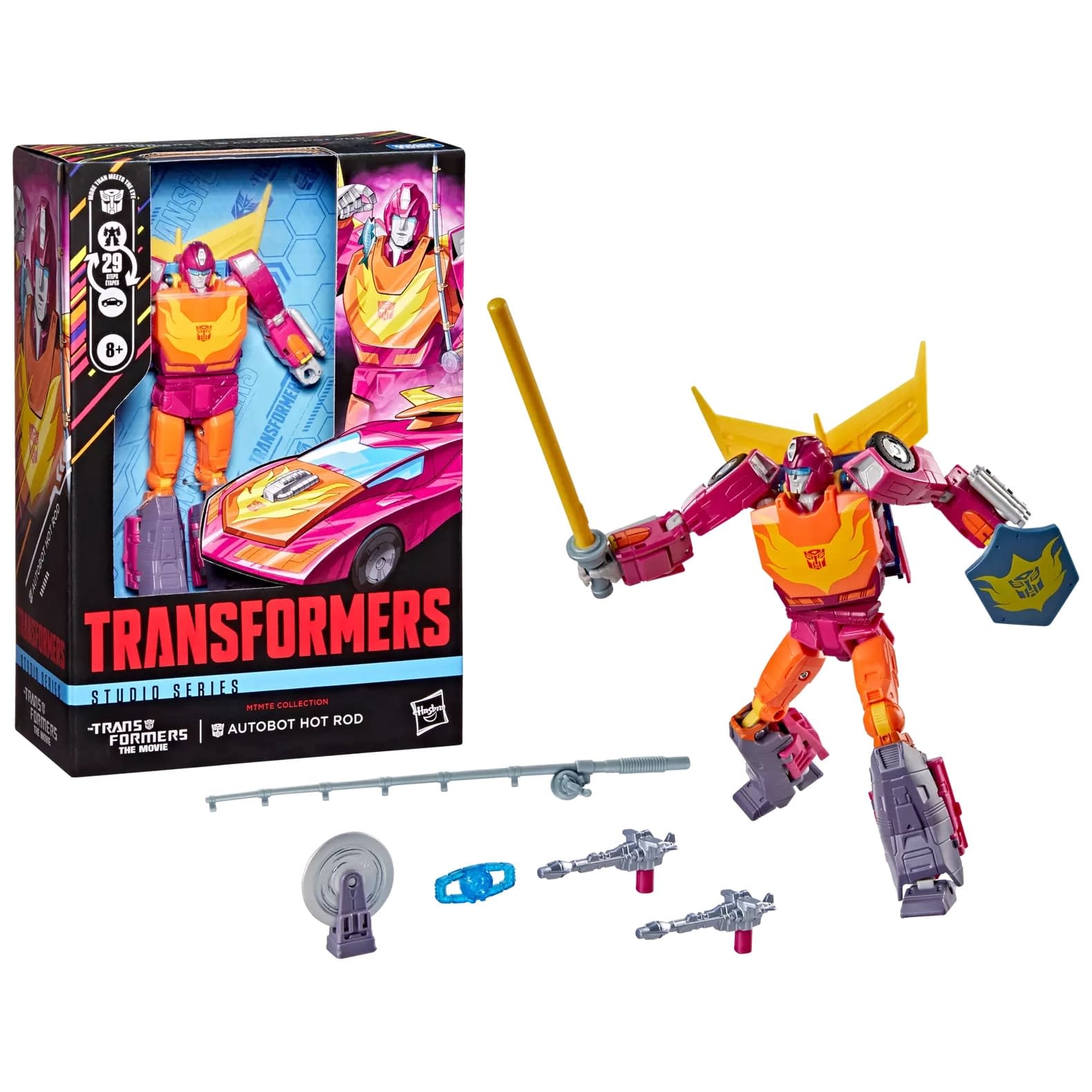 Hasbro Debuts Exclusive The Transformers: The Movie Hot Rod Figure